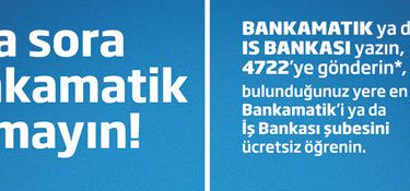 sora sora bankamatik arama